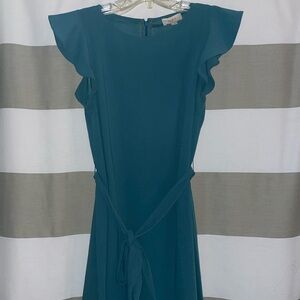 Turquoise loft mini dress